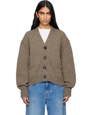 B.B. Wallace Taupe Wylie Cardigan - Multicolour