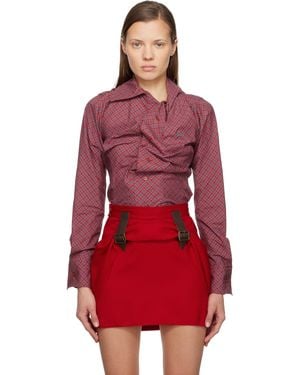 Vivienne Westwood Drunken Shirt - Red