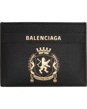 Balenciaga Passport Card Holder - Black