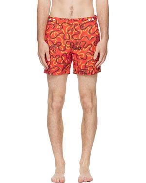 Vivienne Westwood Classic Boxer Swim Shorts - Red