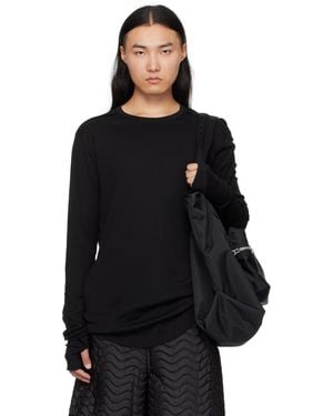 Thom Krom ブラック M Ts 900 Tシャツ