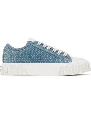 Marc Jacobs 'The Crystal' Denim Trainers - Black