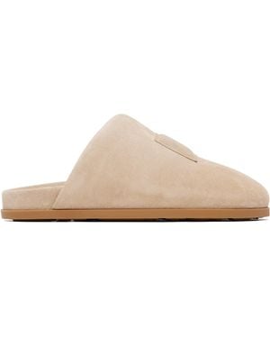 Givenchy Puffy Mule Loafers - Natural