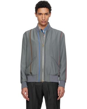 Paul Smith Regular Fit Bomber Jacket - Black