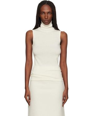 arch4 Col Roulé Poppy Blanc Cassé - Noir
