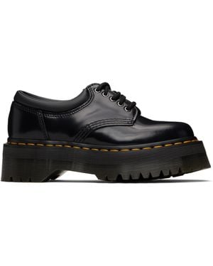 Dr. Martens 8053 Leather Platform Derbys - Black