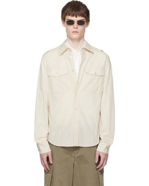 Our Legacy Off- Lean Shirt - Multicolour