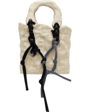 OTTOLINGER Ssense限定 ベージュ Signature Ceramic バッグ - ブラック