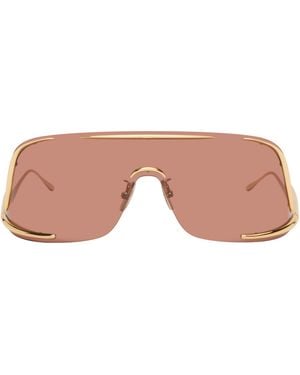 Loewe Shield Mask Sunglasses - Black