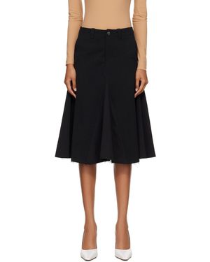 Our Legacy Rift Midi Skirt - Black