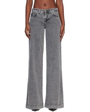 Versace Jeans Couture グレー ファイブポケット ジーンズ - ブラック