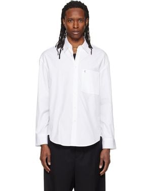 WOOYOUNGMI Regular Fit Cotton Shirt - White