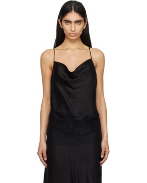 Holzweiler Leila Lace Camisole - Black