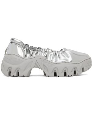 Rombaut Ssense Exclusive Silver Boccaccio Ii Ballerina Flats - Black