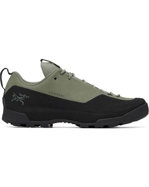 Arc'teryx Khaki Konseal Trainers - Black