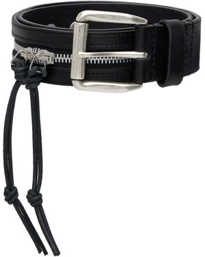 Our Legacy Zipped Belt - Black