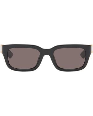 Bottega Veneta Rectangular Ribbon Sunglasses - Brown