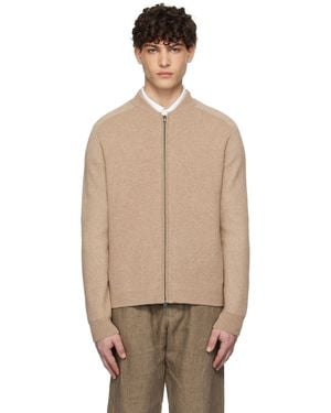 Sunspel Double Faced Bomber Jacket - Multicolour