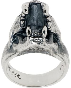 Yohji Yamamoto Puma Skull Ring - Metallic