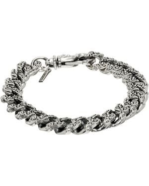 Emanuele Bicocchi Small Flourish Chain Bracelet - Metallic