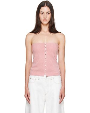 Jacquemus 'The Sera Knit' Tube Top - Pink