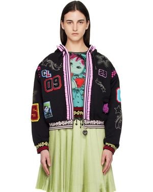 Chopova Lowena Wolfpack Hoodie - Blue