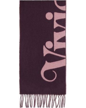 Vivienne Westwood Wool Scarf - Purple