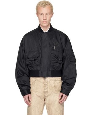 Vivienne Westwood Achilles Bomber Jacket - Black