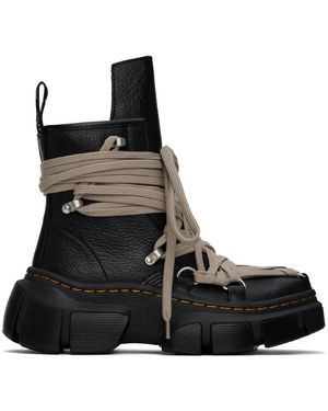 Rick Owens Dr. Martensエディション 1460 Dmxl Mega Lace ブーツ - ブラック
