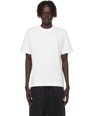 Lacoste Back To Work Tier 0-1 T-Shirt - White