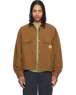 Carhartt Tan Prescott Overshirt - Multicolour