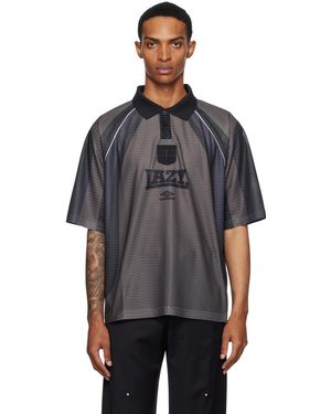 Umbro Polo 97/98 'Lazy' Brun Et Noir