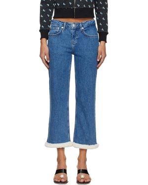 Sandy Liang Moni Jeans - Blue
