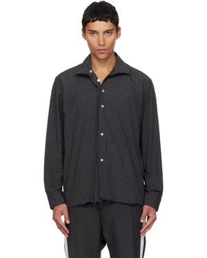Camiel Fortgens Chemise Noire À Plis
