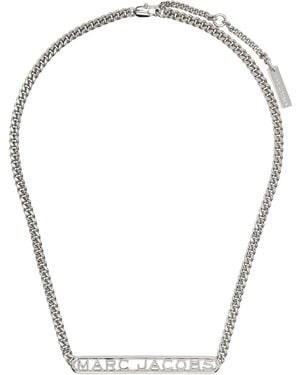 Marc Jacobs シルバー The Monogram Chain ネックレス - マルチカラー