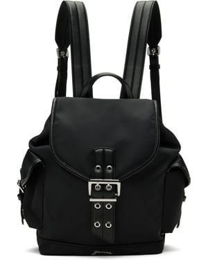 Ganni Small Bucky Nylon Backpack - Black
