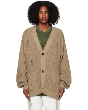 A.A.Spectrum光谱 Distressed Cardigan - Natural