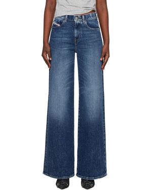 DIESEL 1978 D-Akemi Flare Jeans - Blue