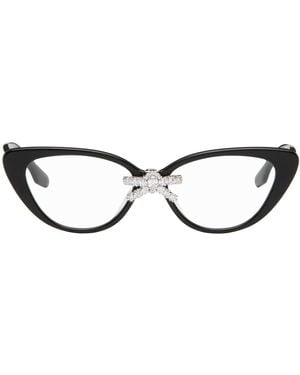 ShuShu/Tong Yvmin Edition Gemstone Bow Glasses - Black