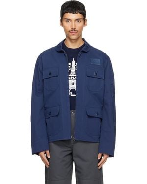 KENZO Paris Flying Boke' Jacket - Blue