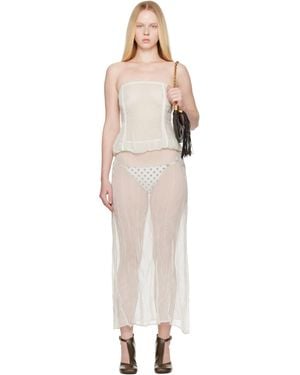Paloma Wool Off- Mansi Maxi Dress - Black