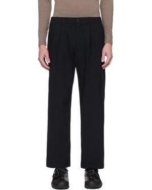 Snow Peak Active Comfort Wide Trousers - Black