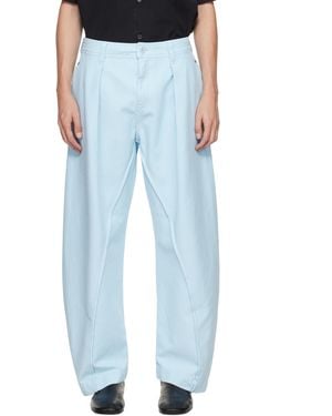 JW Anderson Twisted Seam Pants - Blue