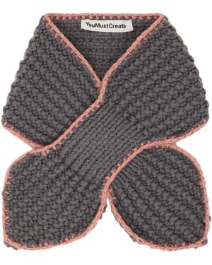 YMC Slot Scarf - Grey