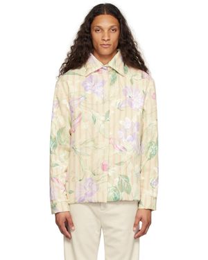 young n sang Vintage Hologram Shirt - Natural