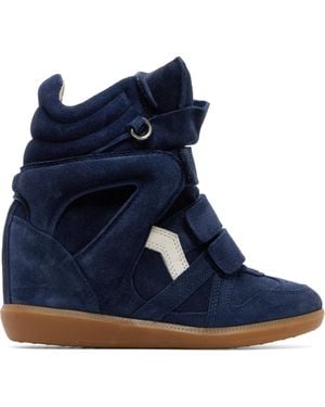 Isabel Marant Bekett Ring Sneakers - Blue