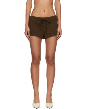 Entire studios Lightweight Micro Shorts - Black