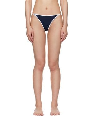 Sporty & Rich Kate Bikini Bottom - Black