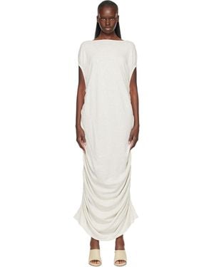 Lauren Manoogian Off- Drape Maxi Dress - Black