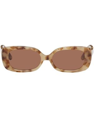 Velvet Canyon Tortoiseshell Zou Bisou Sunglasses - Black